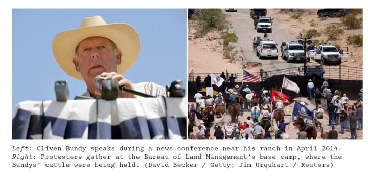 A Commemoration for the 2014 Fed-Led Standoff on the Bundy Ranch. 
Saturday, April the 5th, 2025 in Bunkerville, Nevada.